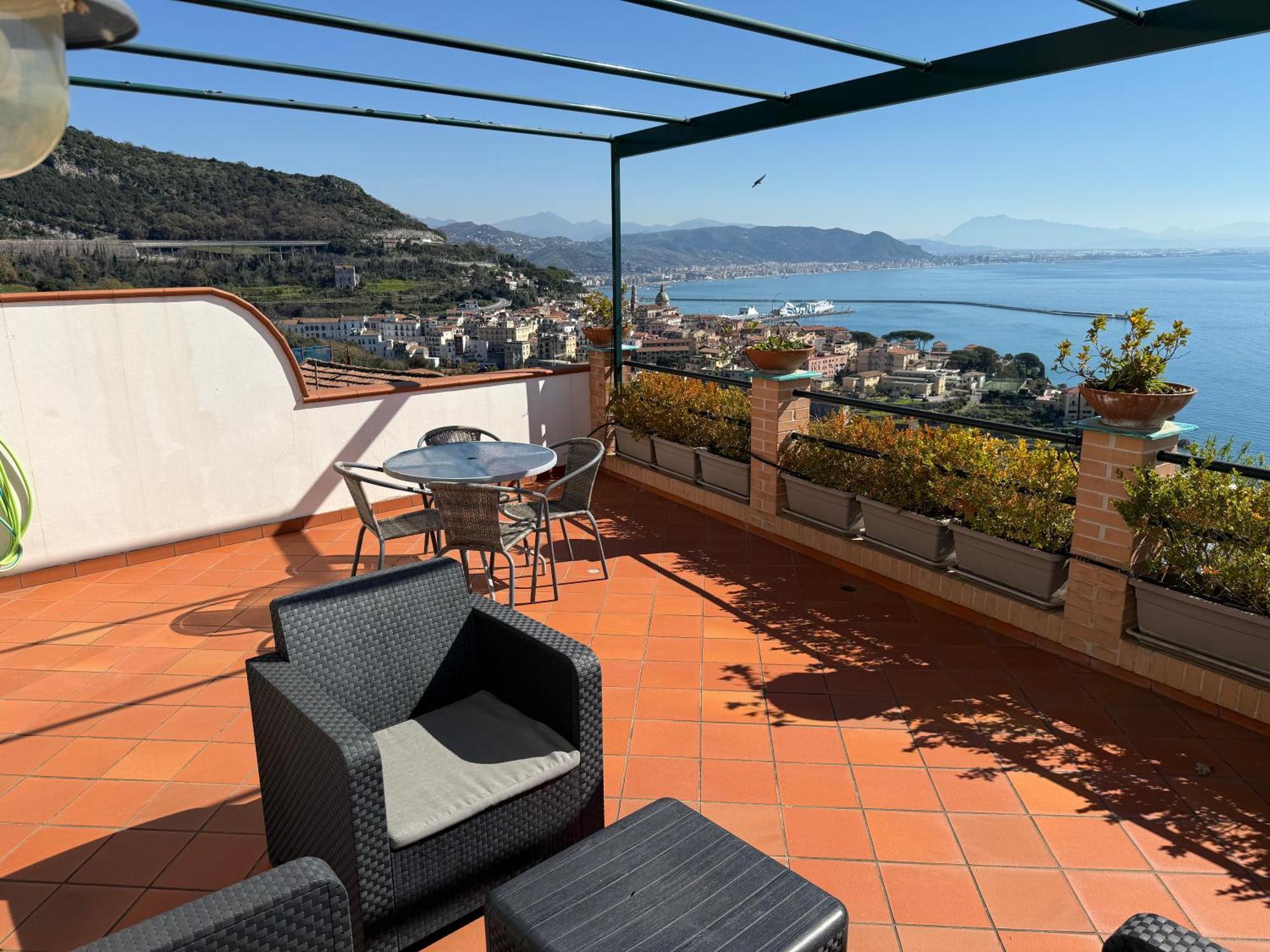 Casa Gabriella - Amalfi Coast - Free Parking - Full Sea View Villa Vietri Exterior foto